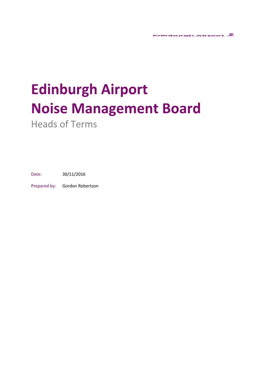 Edinburgh Airport Limited