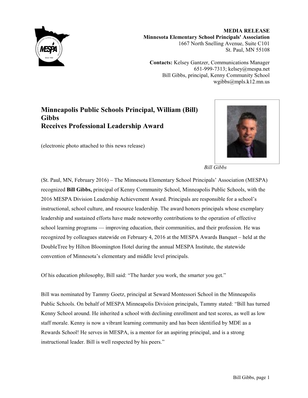 Minnesota Elementary School Principals' Association