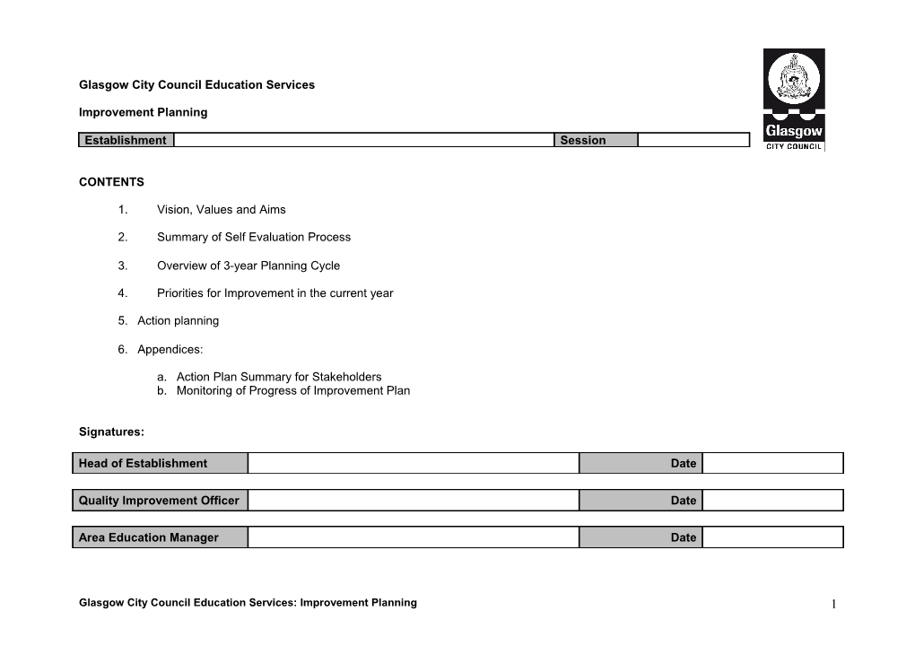 Glasgow City Council Education Services