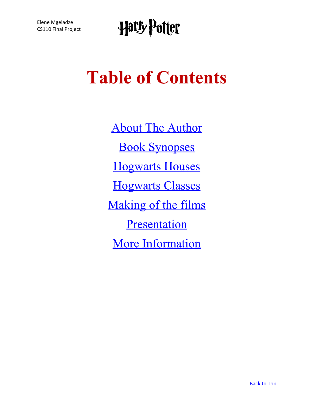 Table of Contents s189