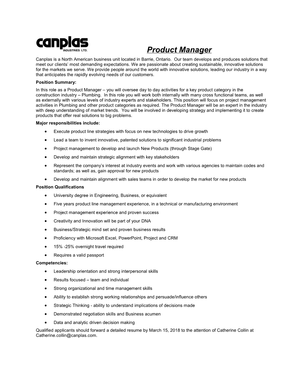 Product Manager