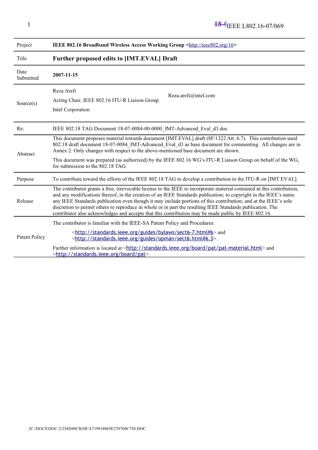 Test Environments and Deployment Models