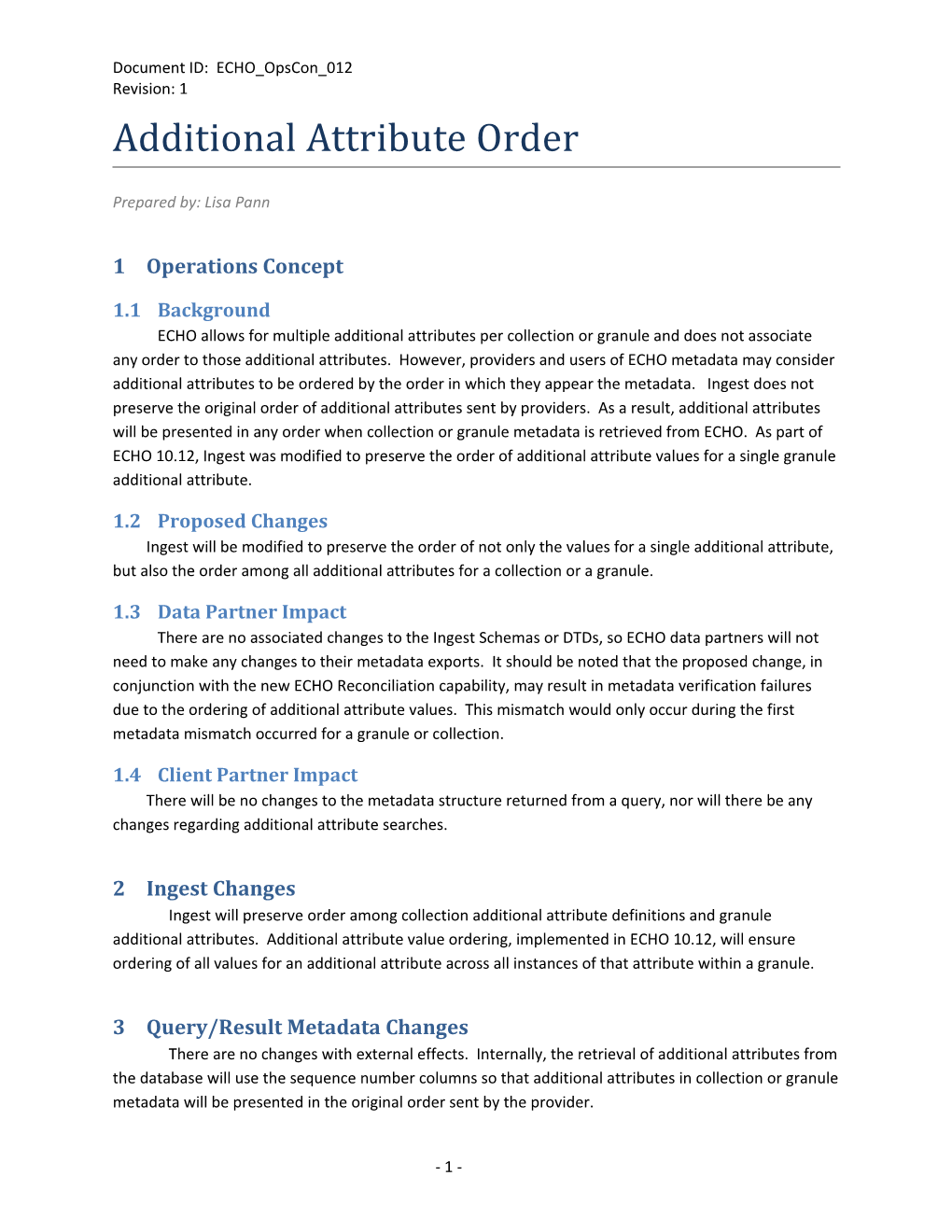 Additional Attribute Type Handling s1