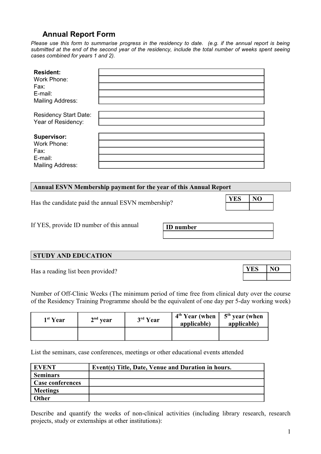 ECVN Residency Guidelines from 1-1-2009 s1