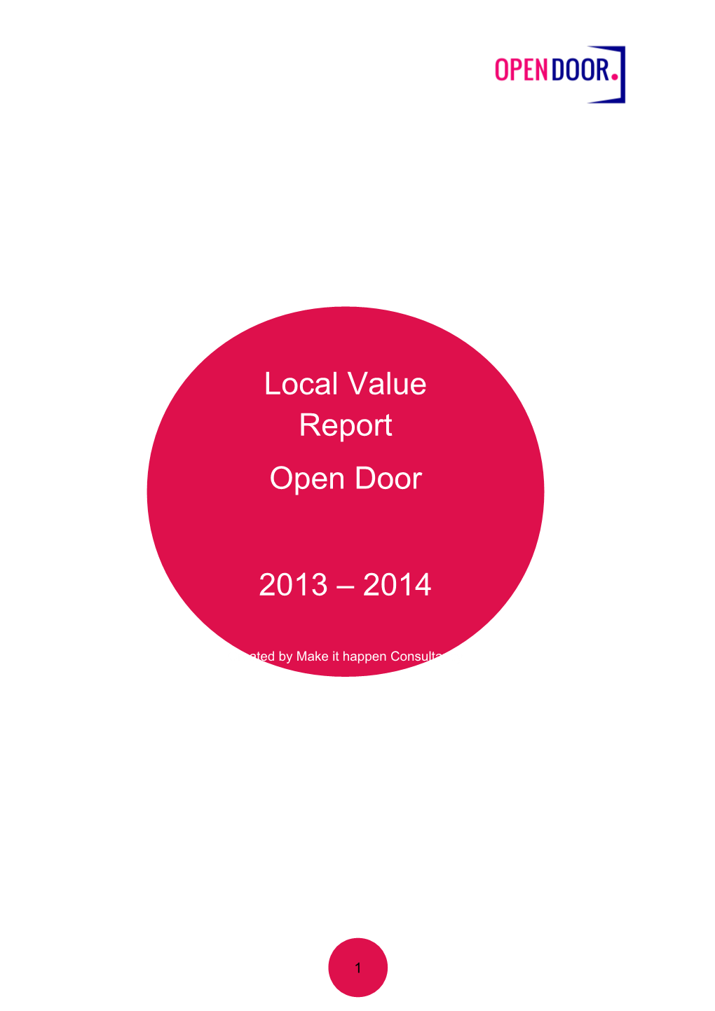 Contents Introduction Local Value