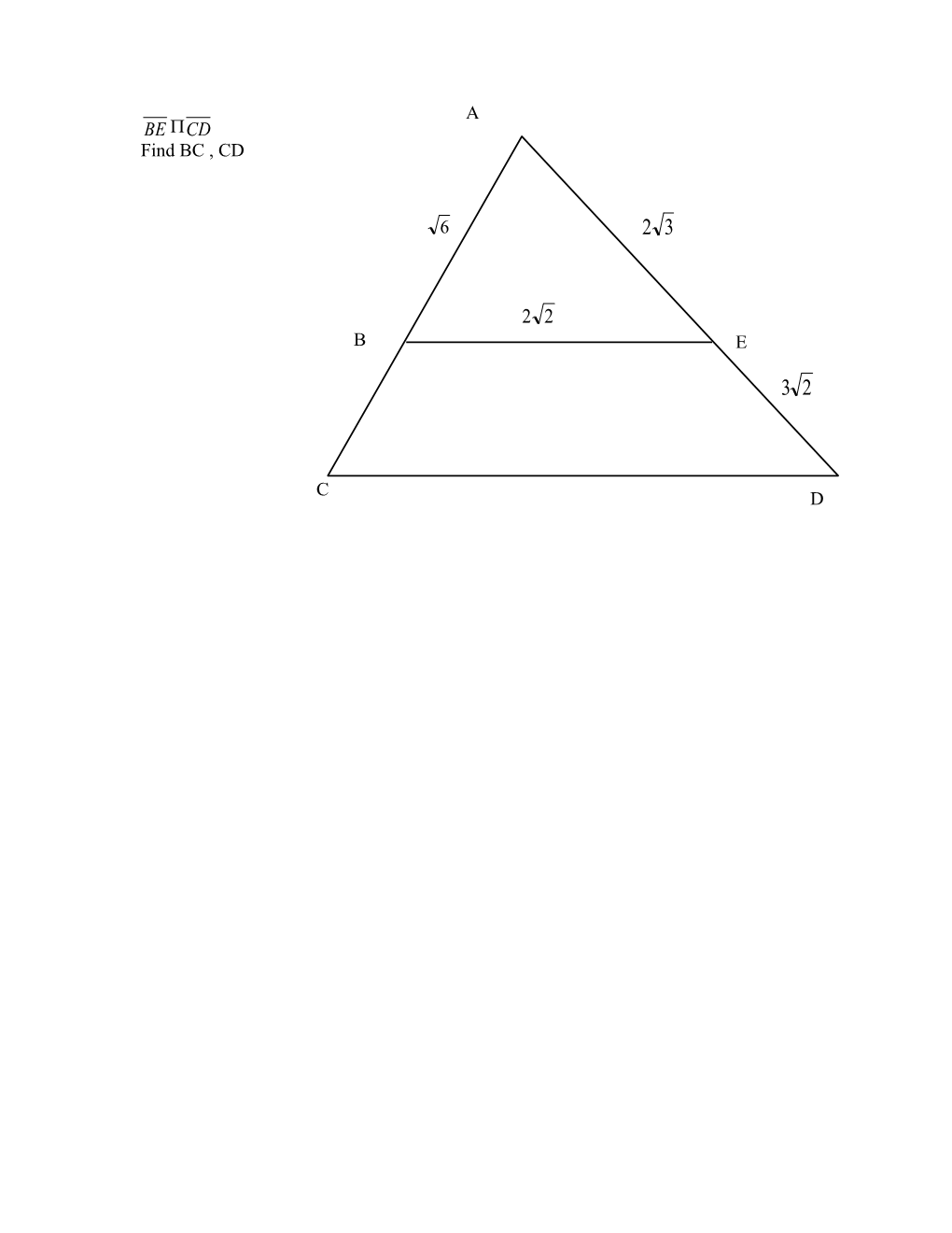 Is a Right Triangle and Is an Altitude of That Triangle