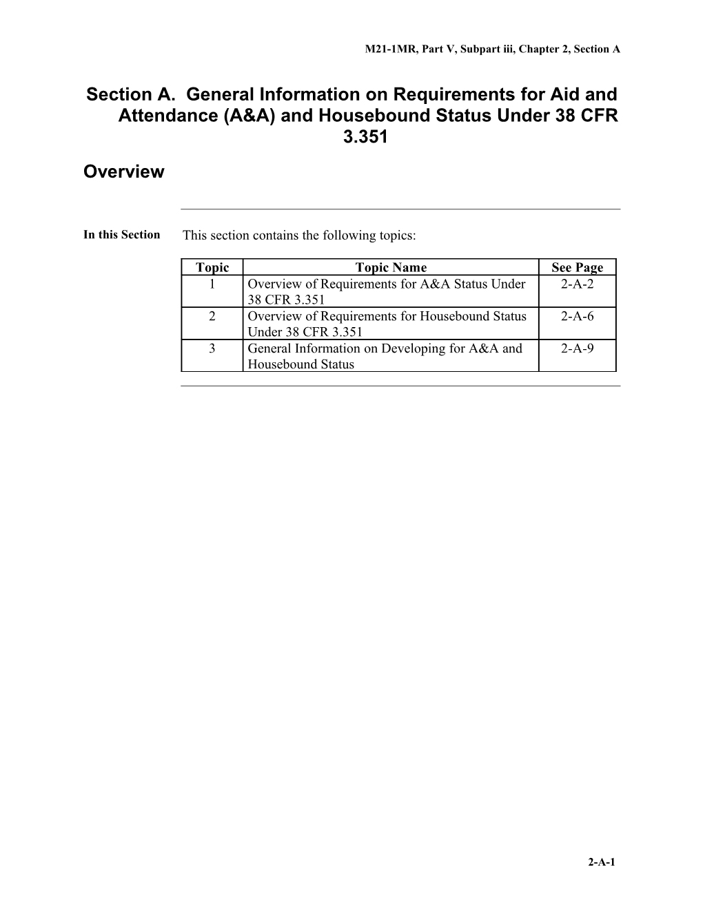 Part V, Subpart Iii, Chapter 2, Section A. General Information on SMP