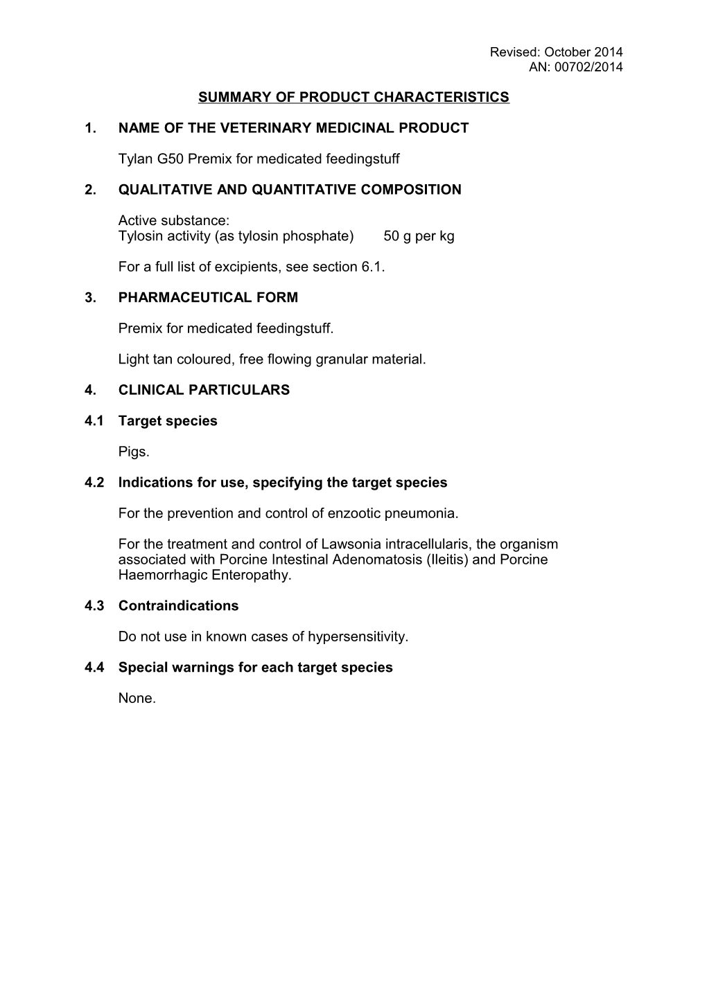 1. Name of the Veterinary Medicinal Product s11