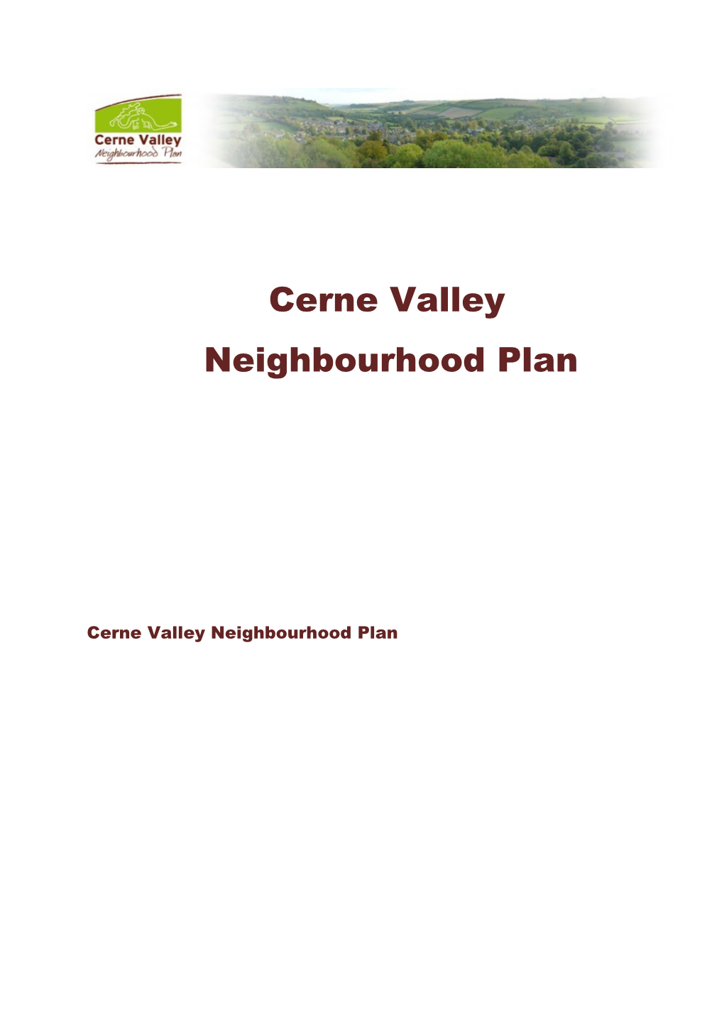 Cerne Valley Neighbourhood Plan