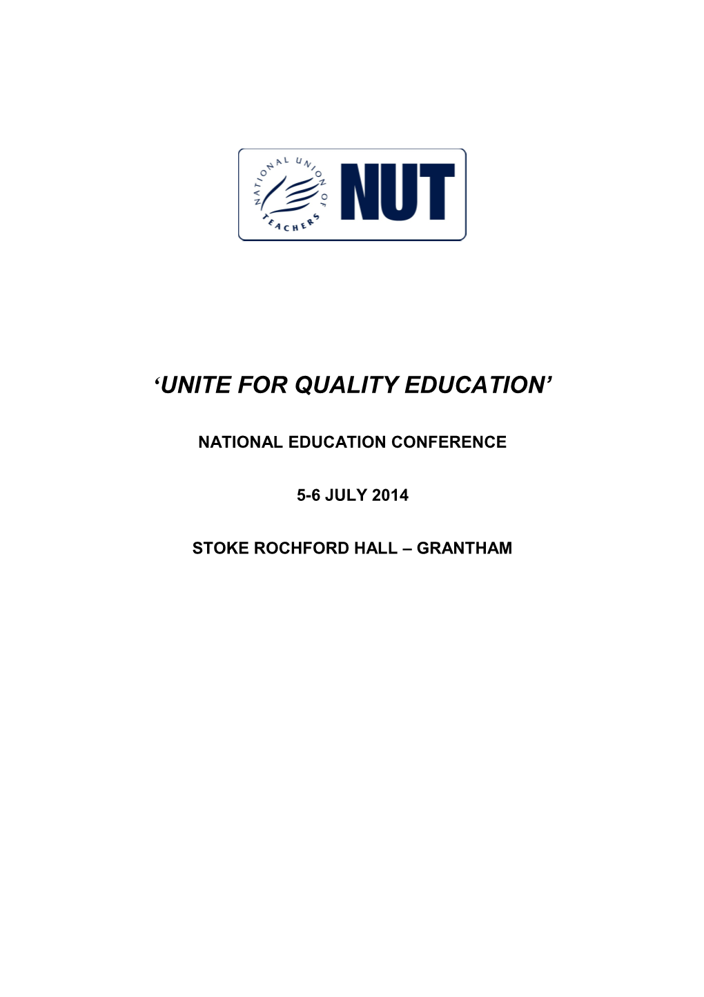 Unite for Quality Education