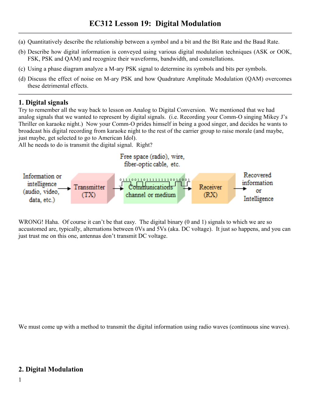 EE302 Lesson 18: A/D and D/A Conversion