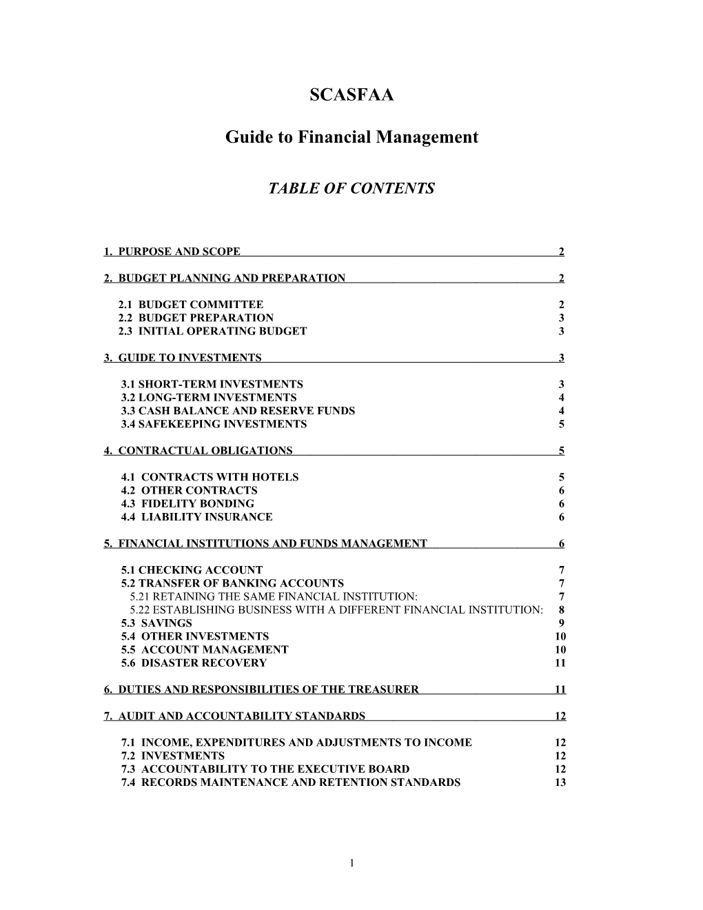 Guide to Financial Management