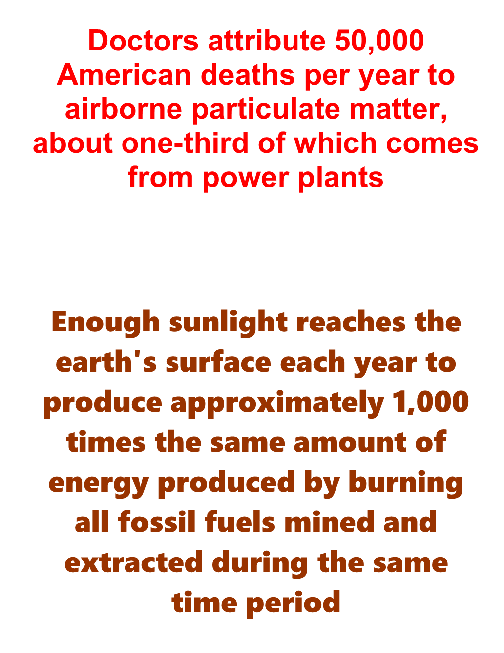 Doctors Attribute 50,000 American Deaths Per Year to Airborne Particulate Matter, About