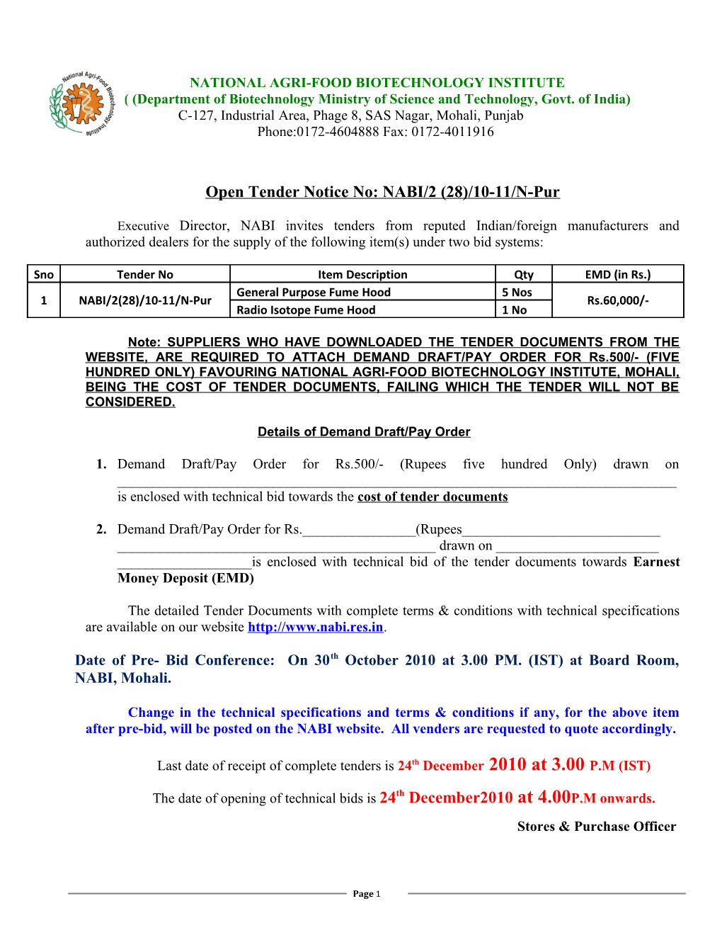 National Agri-Food Biotechnology Institute s3