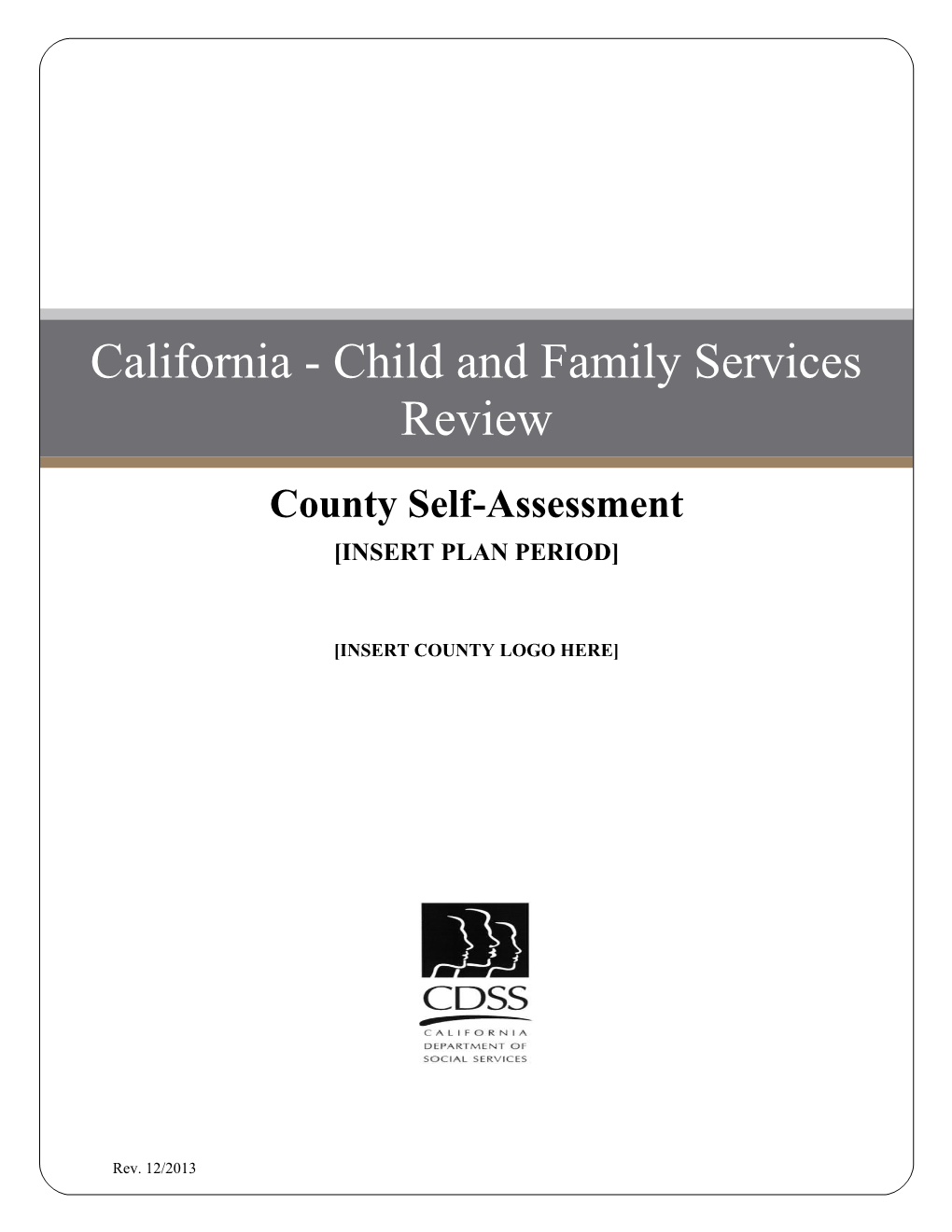 California - Child and Family Services Review