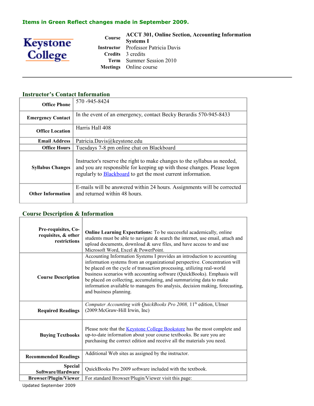 Syllabus Template - Online Learning s3