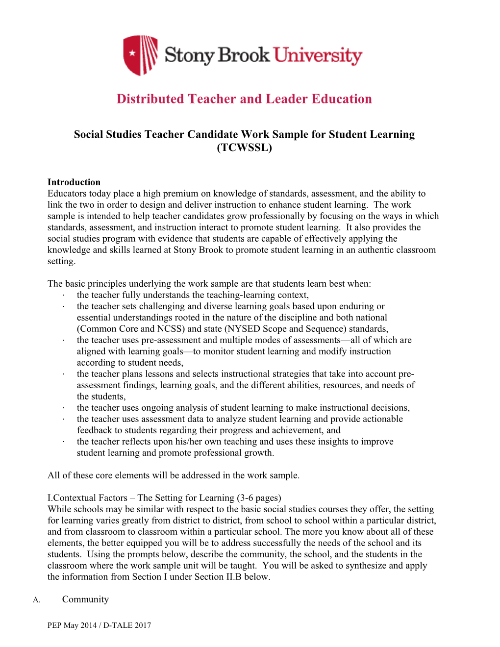 Distributed Teacher and Leader Education