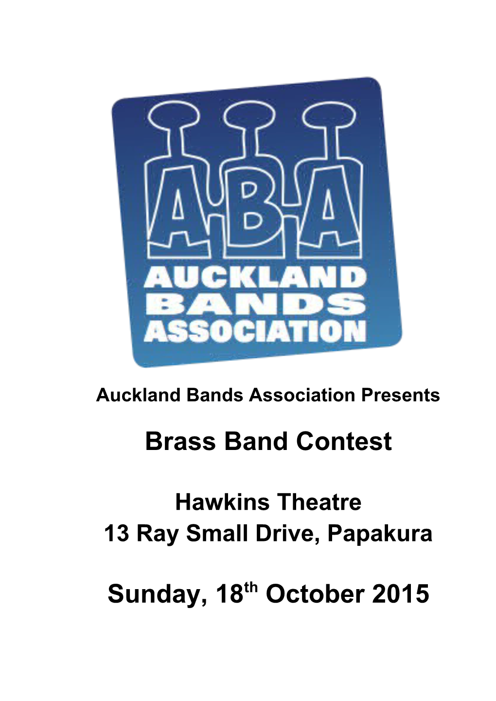 Auckland Bands Association Presents