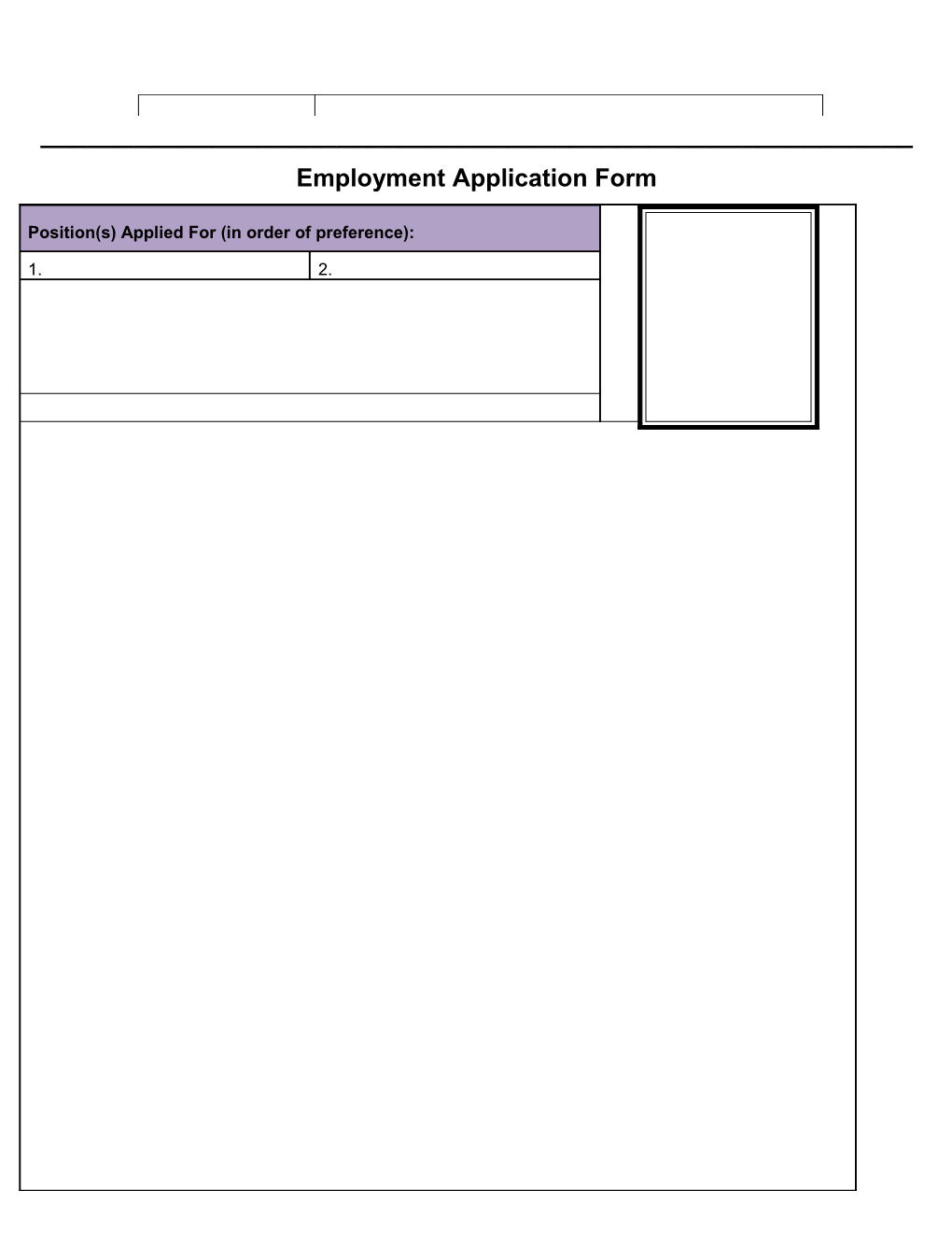 Application for Singapore Trial Biometrics Passport