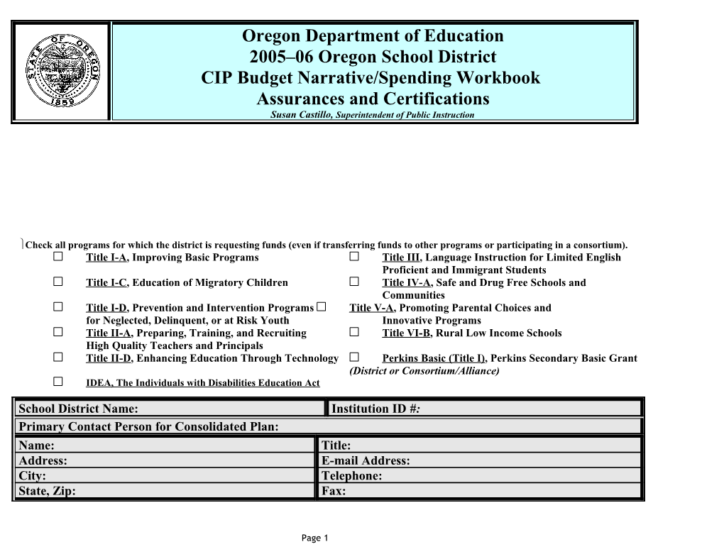 Oregon Department of Education s5