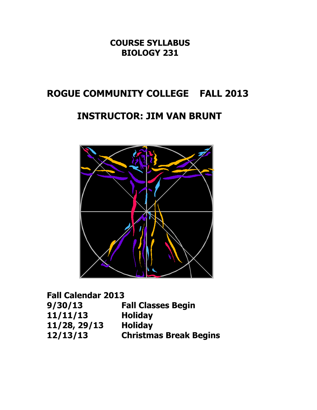 Rogue Community College Fall 2013