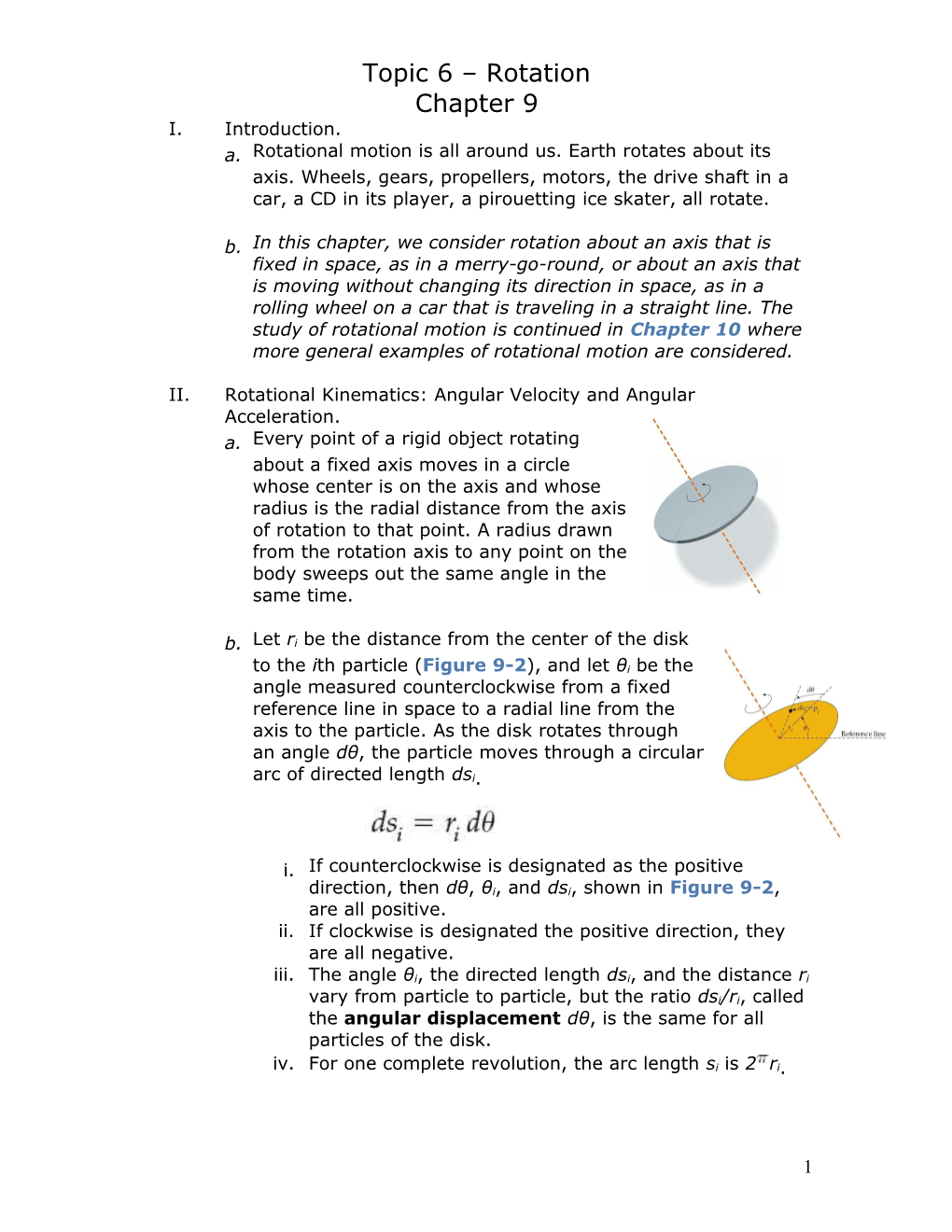 Rotational Motion Is All Around Us