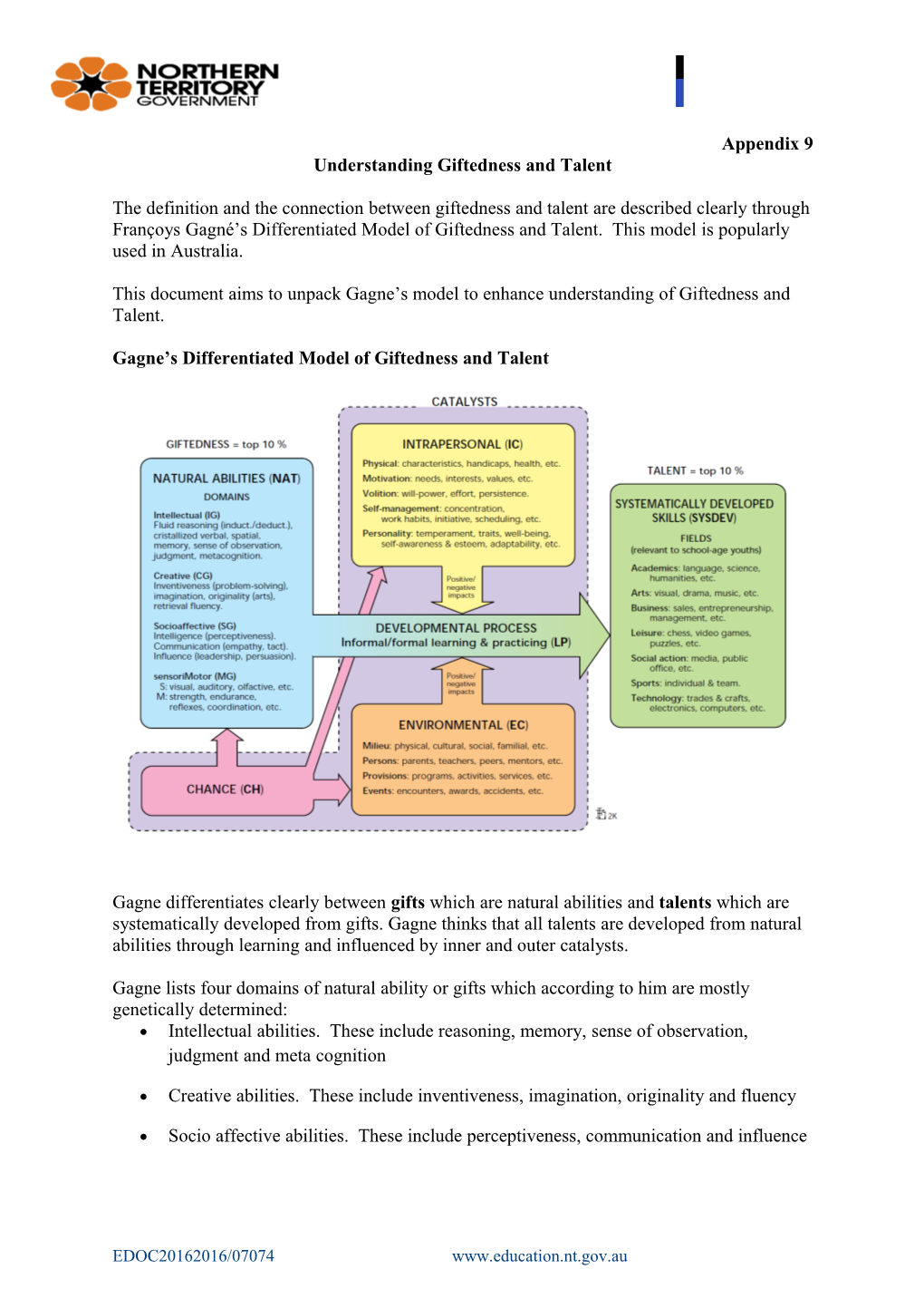 Understanding Giftedness and Talent