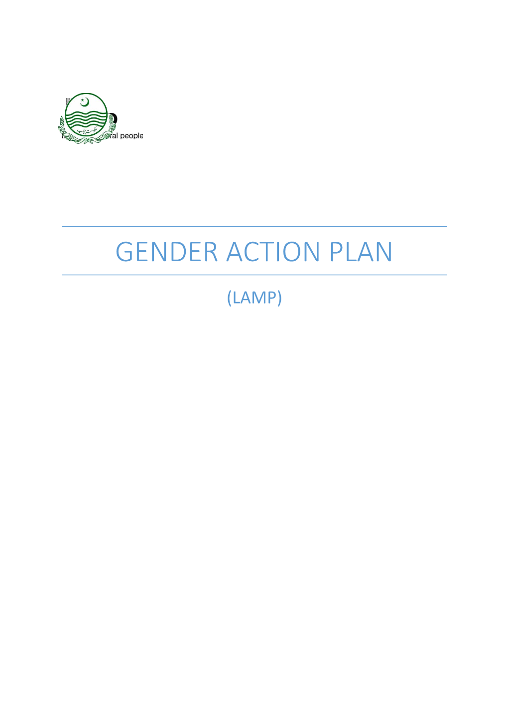 Gender Action Plan