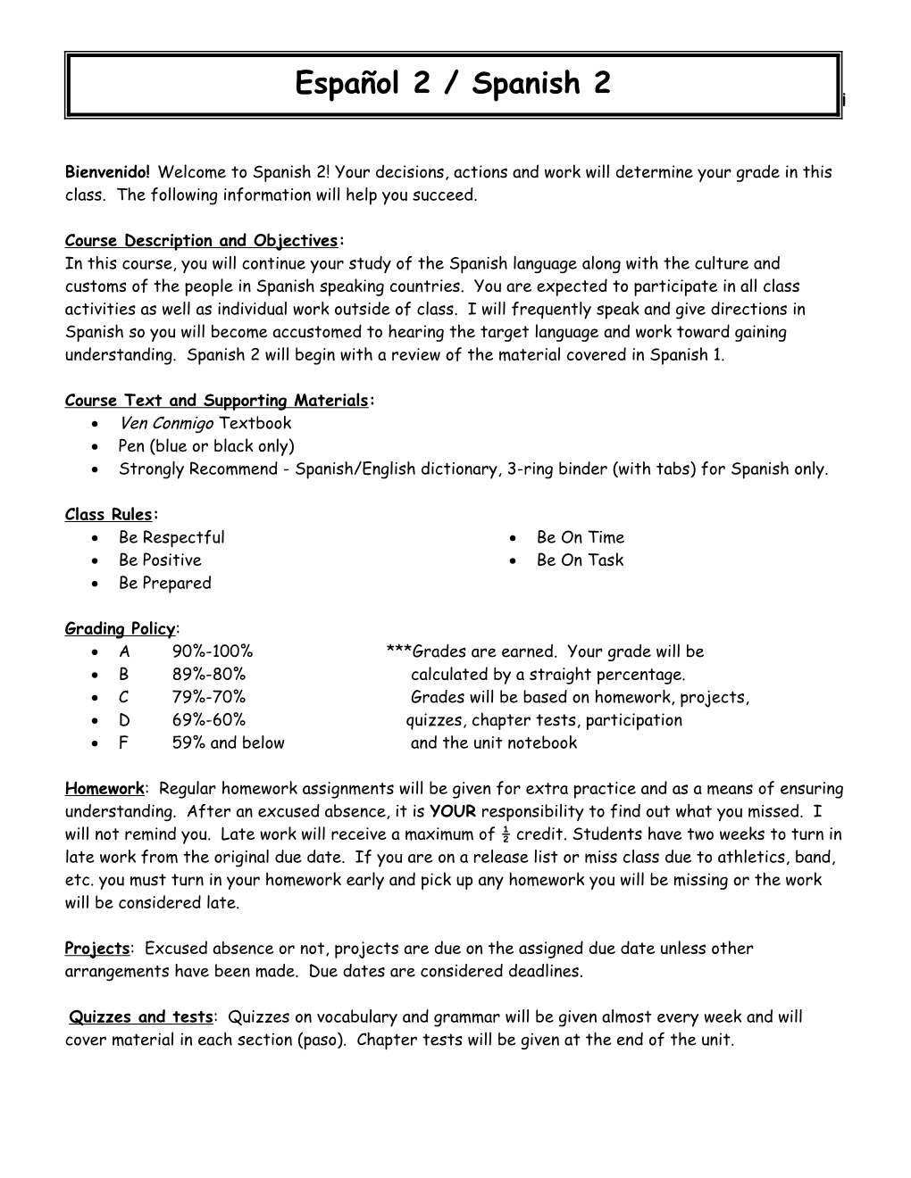 Course Description and Objectives