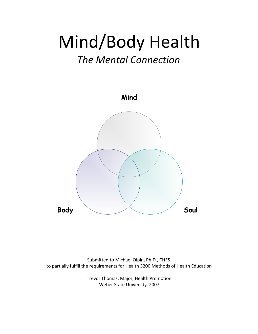 Mind/Body Health