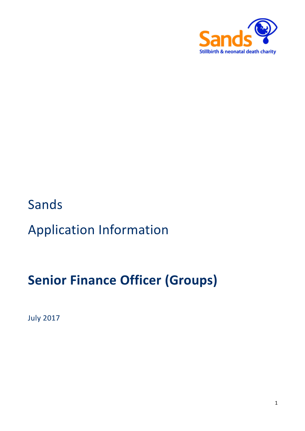 Senior Finance Officer (Groups)