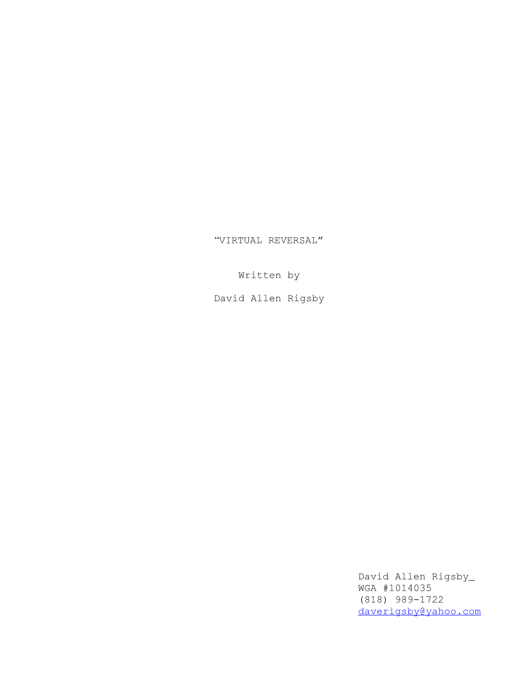 Script Maker Template