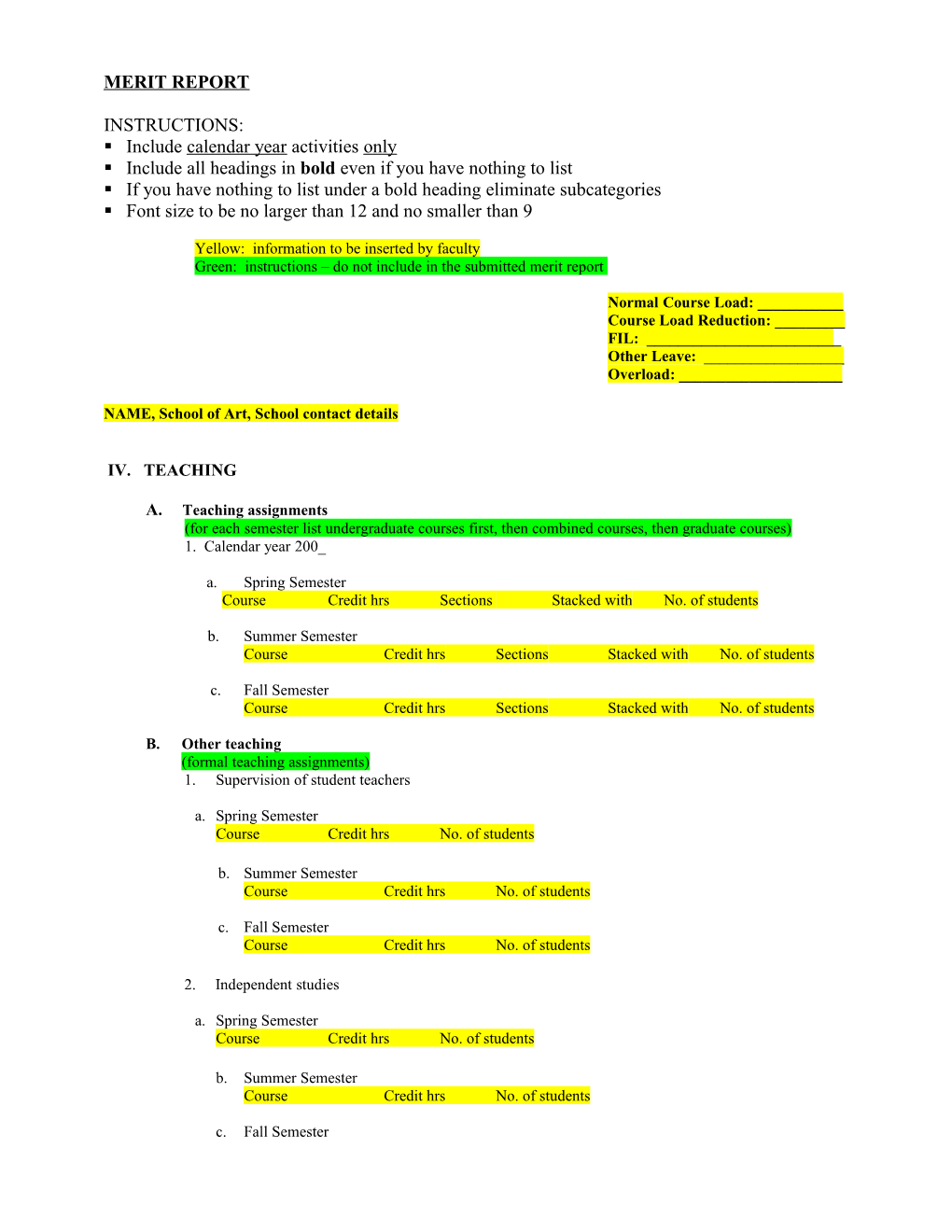 ACADEMIC/MERIT CV Draft 3