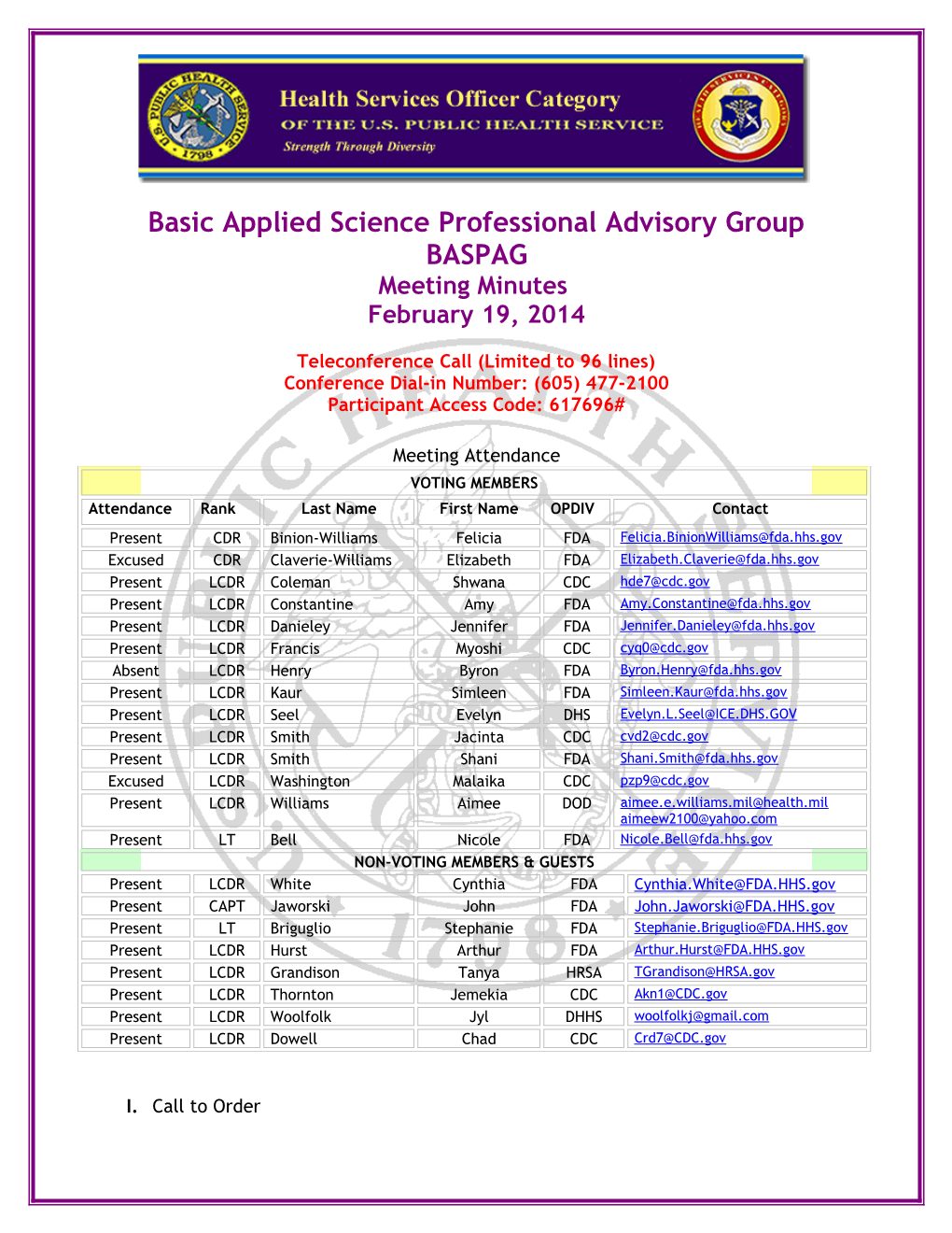 Basic Applied Science Professional Advisory Group s2