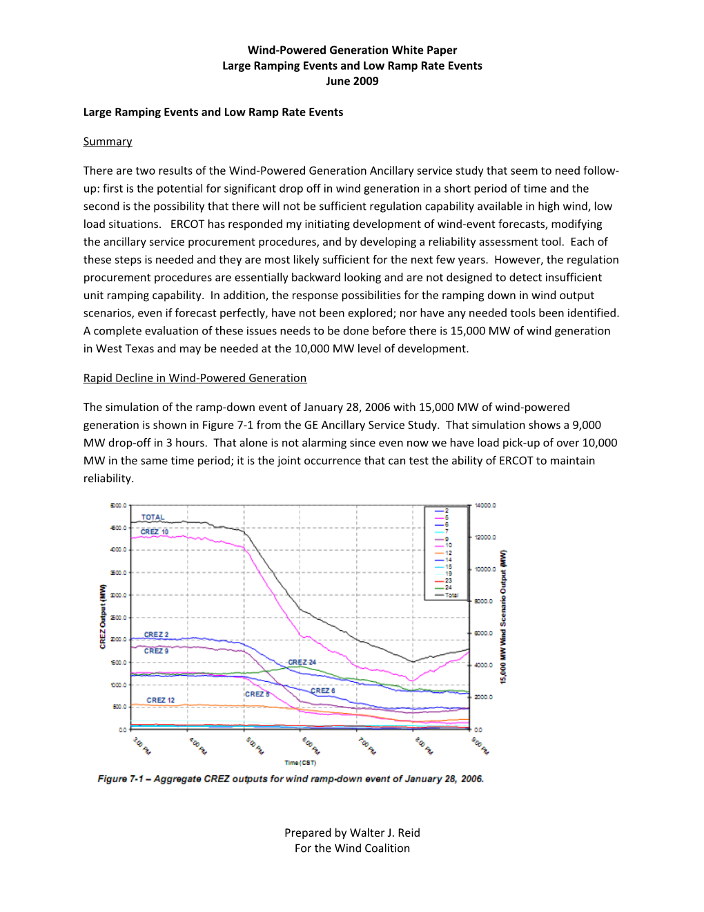 Large Ramping Events and Low Ramp Rate Events