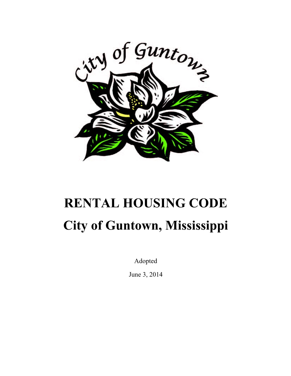 Rental Housing Code