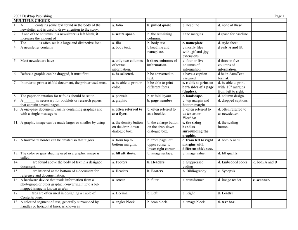 BEOS 320 Chapters 4, 5, and 6