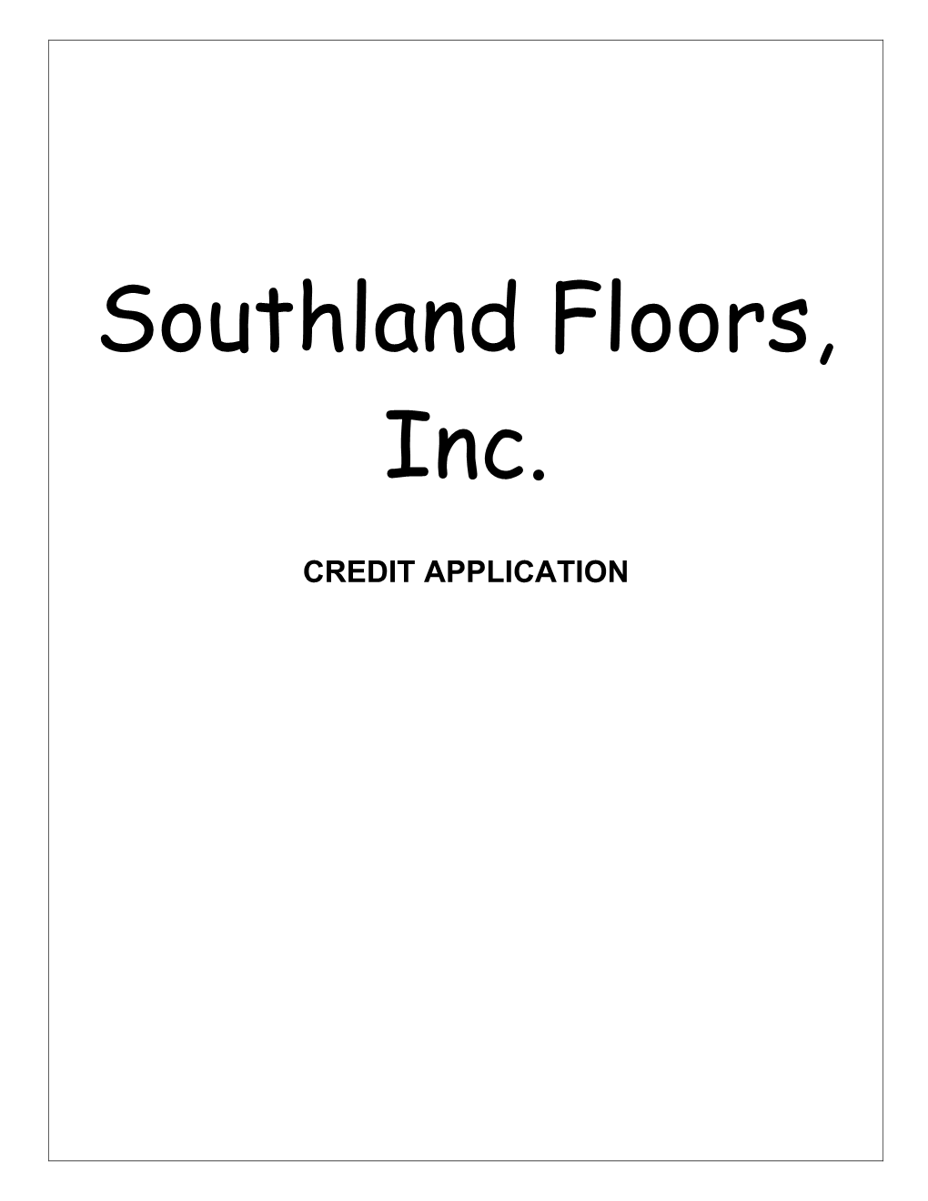 Southland Floors Inc