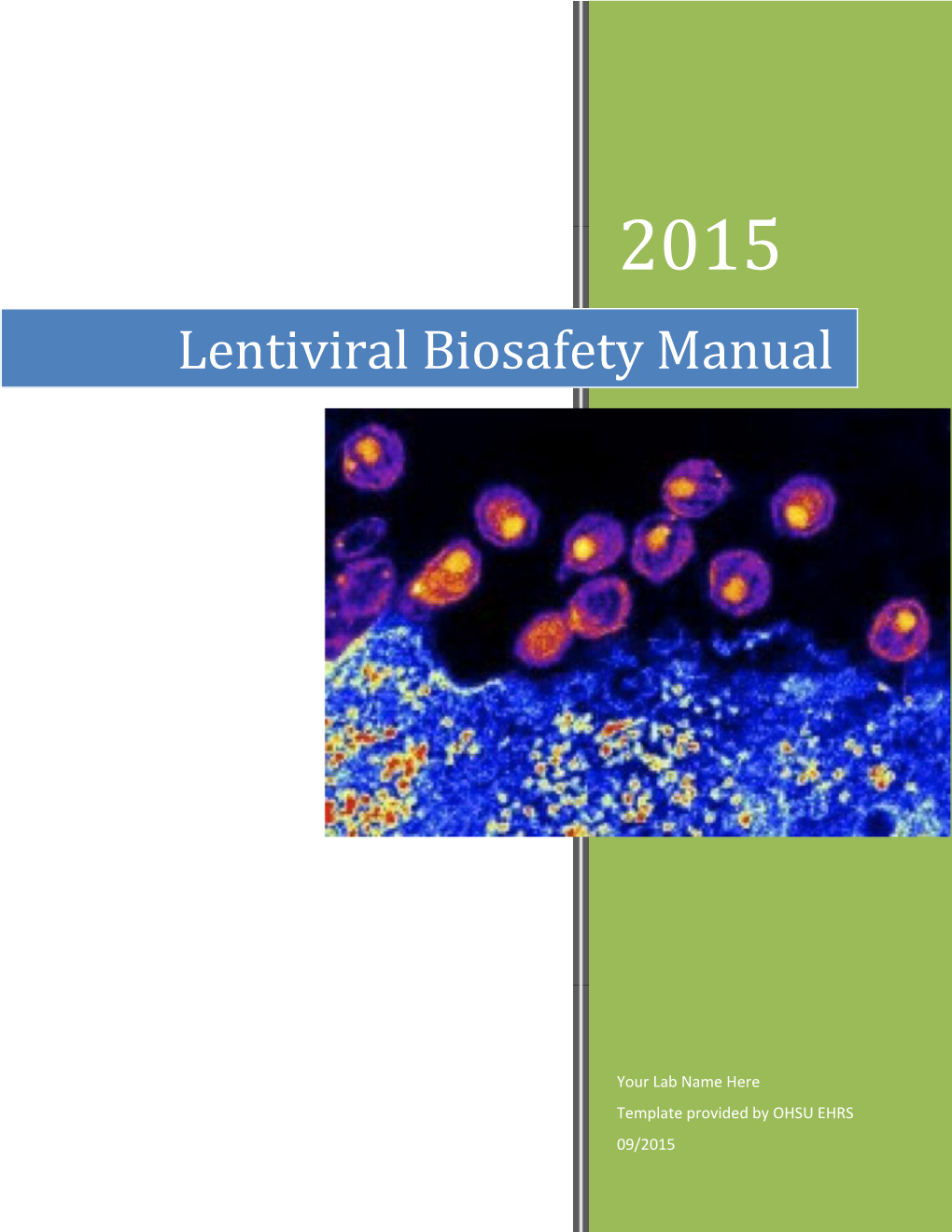 Lentiviral Biosafety Manual