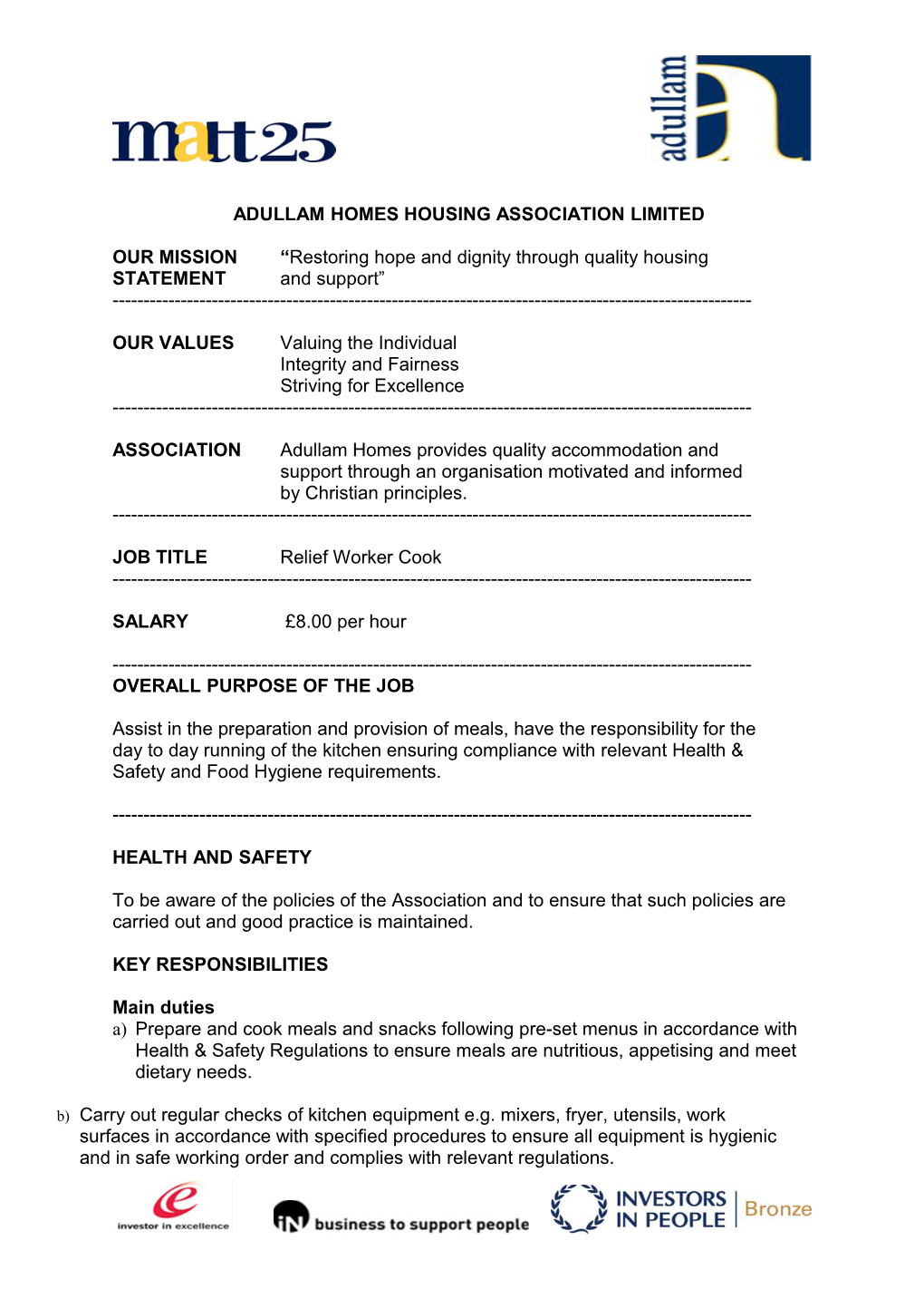 Adullam Homes Housing Association Limited