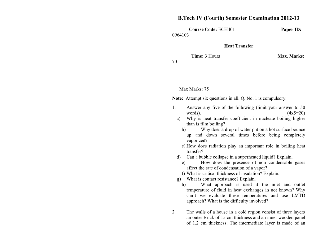 BBA Iind SEMESTER EXAMINATION 2008-09