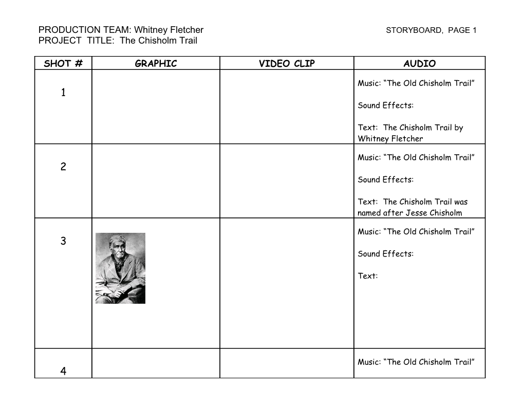 PRODUCTION TEAM: Whitney Fletcher STORYBOARD, PAGE 8