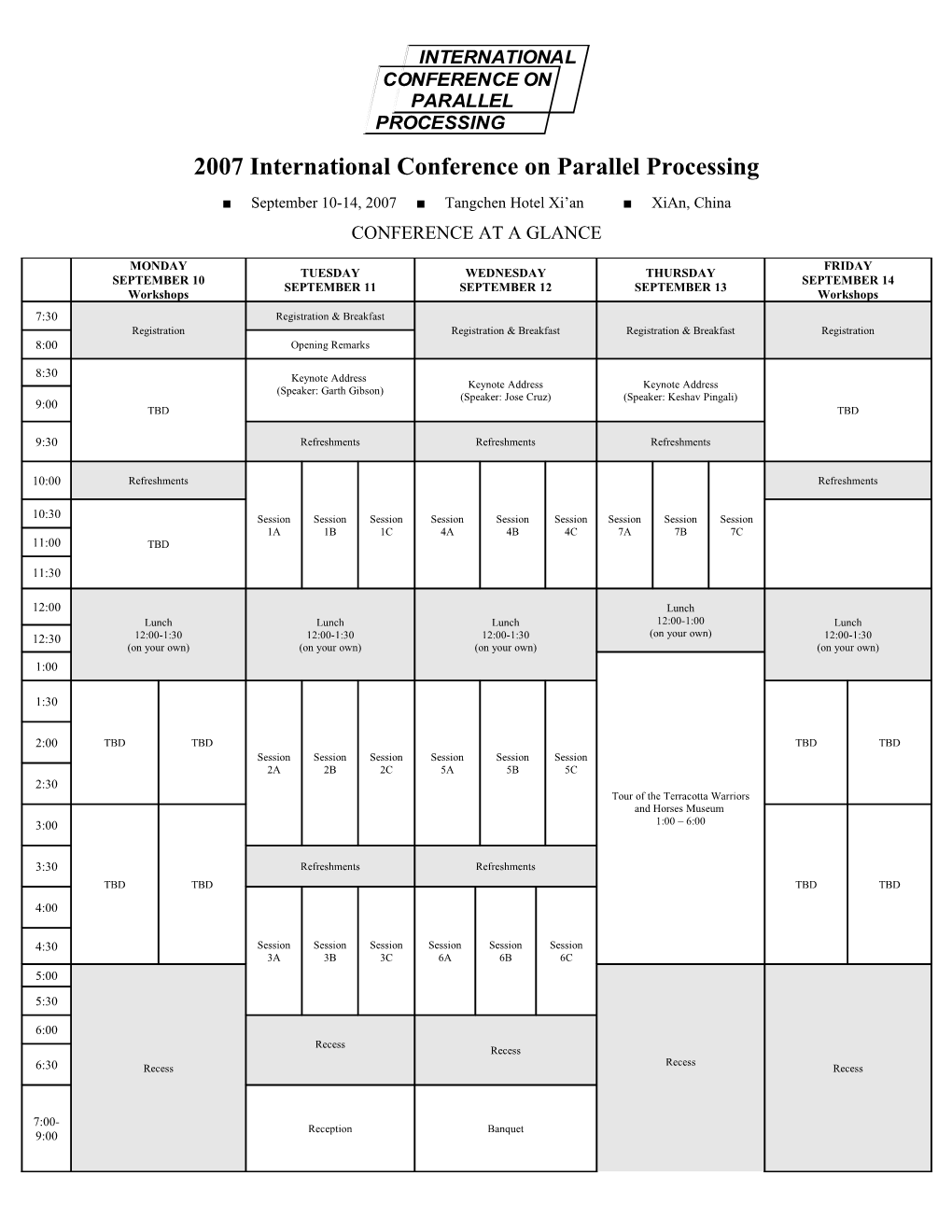2007 International Conference on Parallel Processing s1