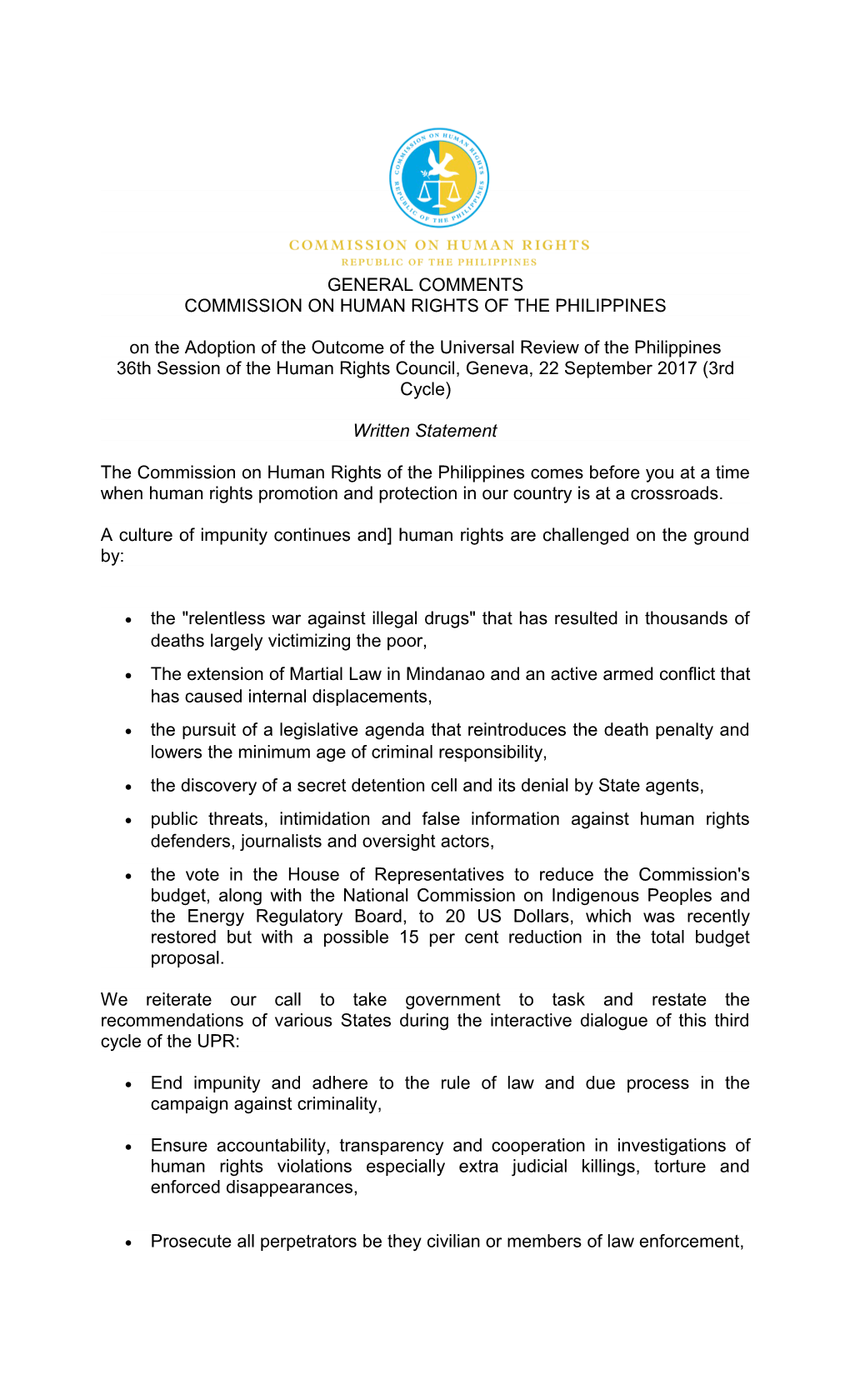 Commission on Human Rights of the Philippines