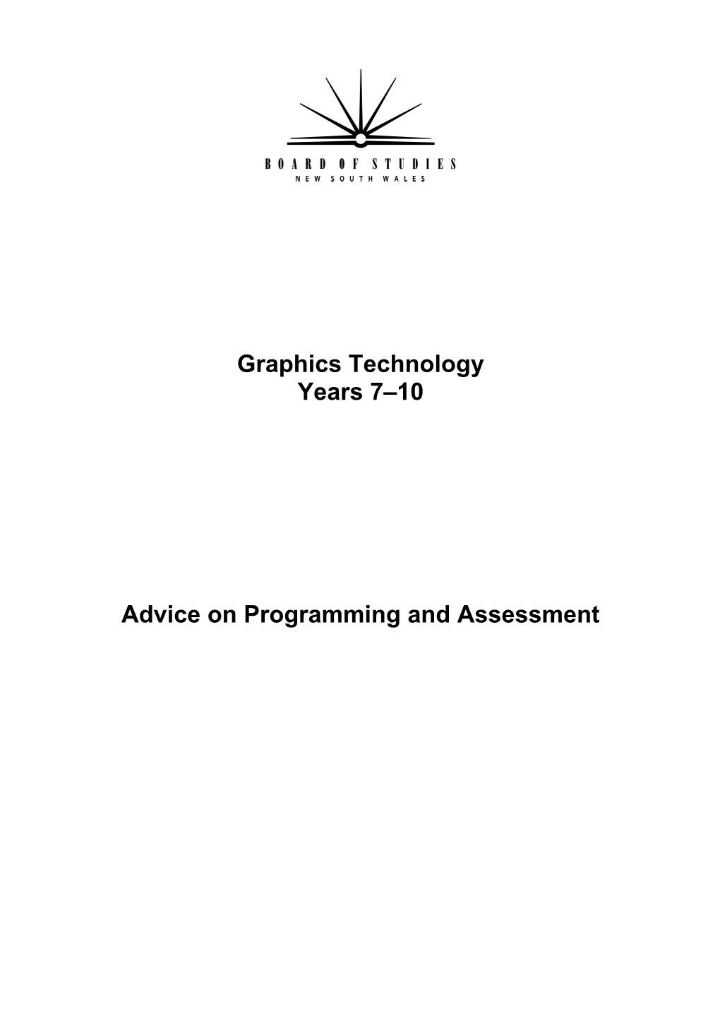 Advice on Programming and Assessment s1