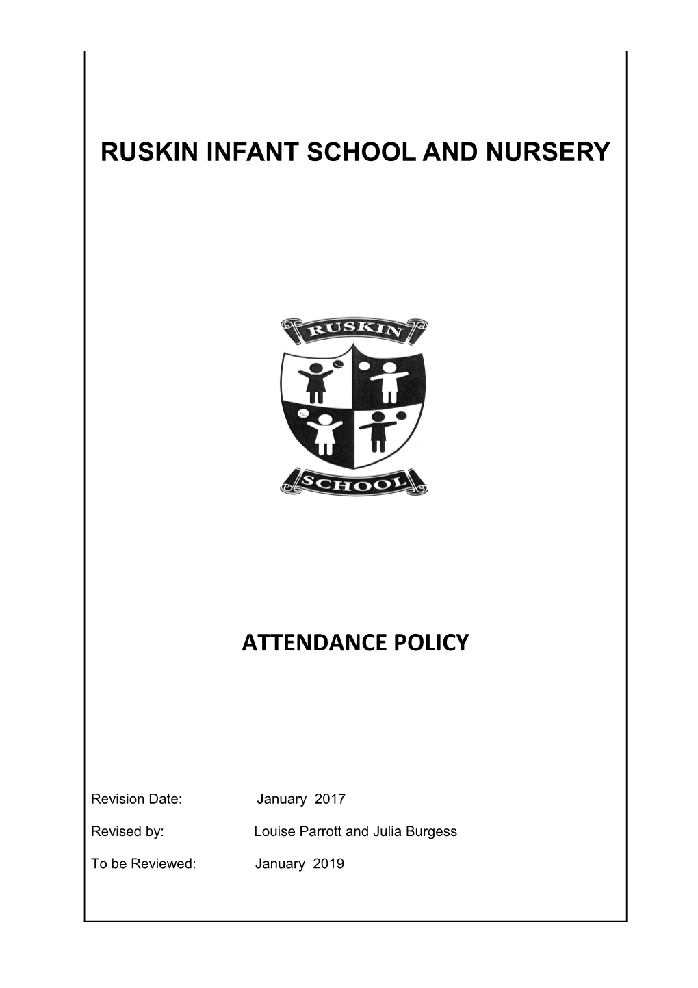 Ruskin Infant School and Nursery