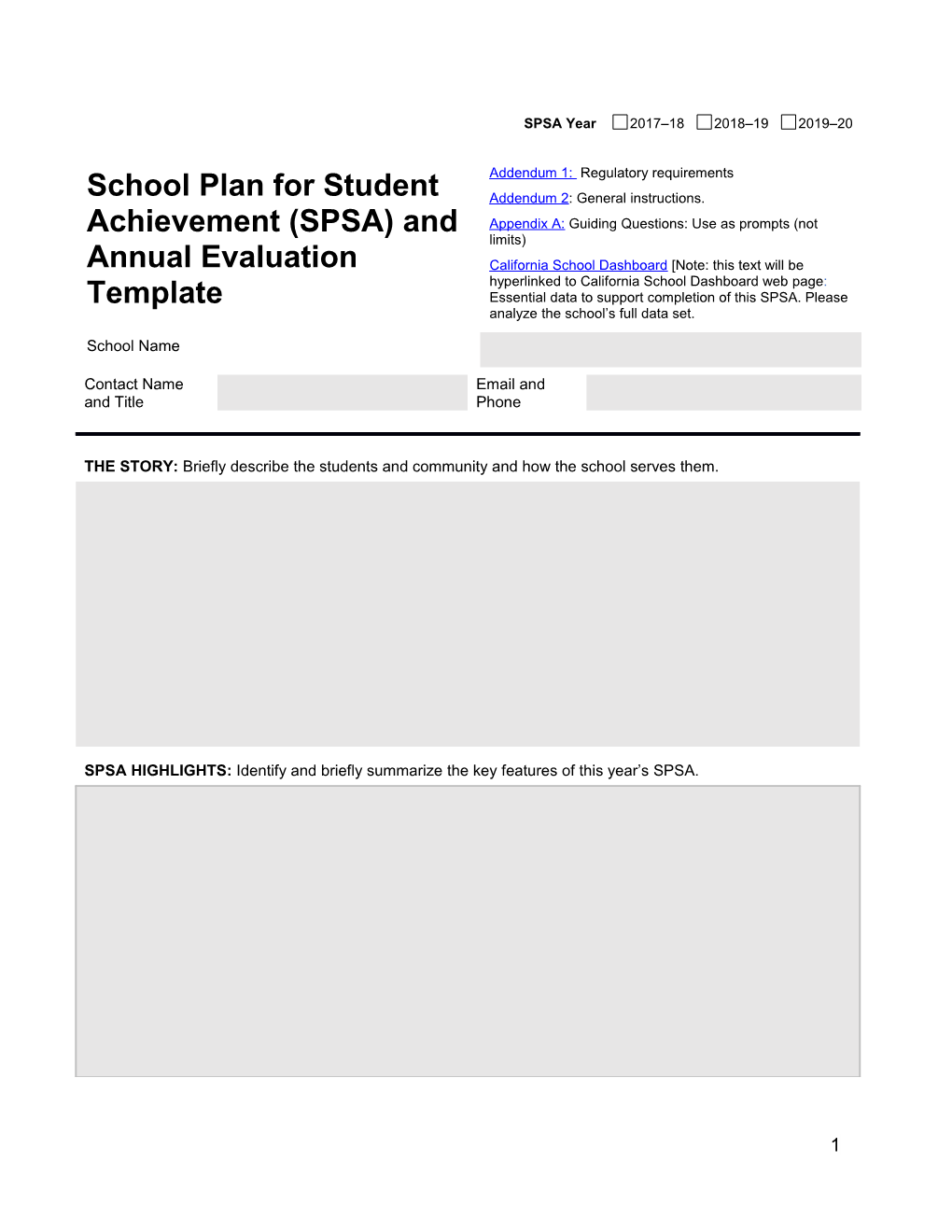 School Site Council Membership