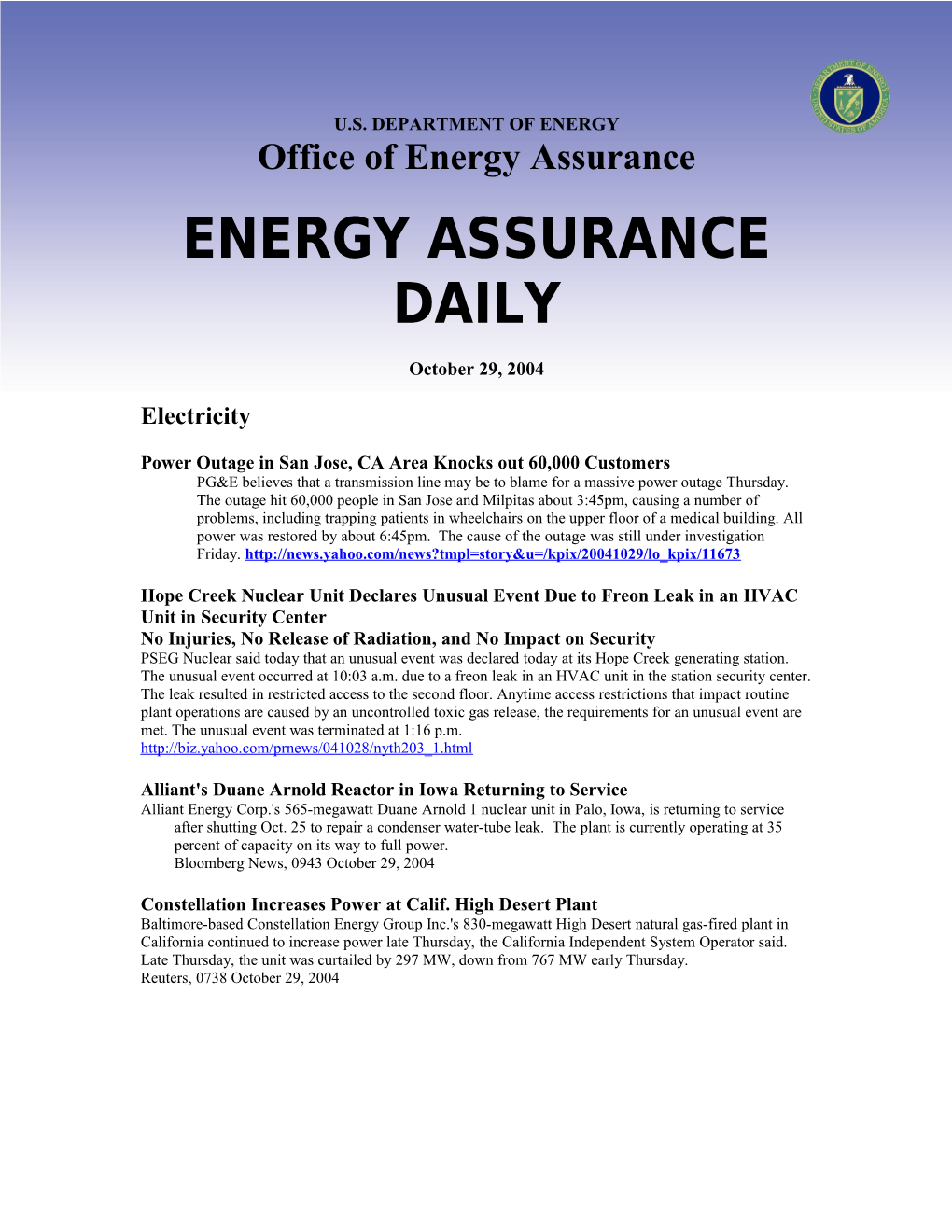 Office of Energy Assurance s1