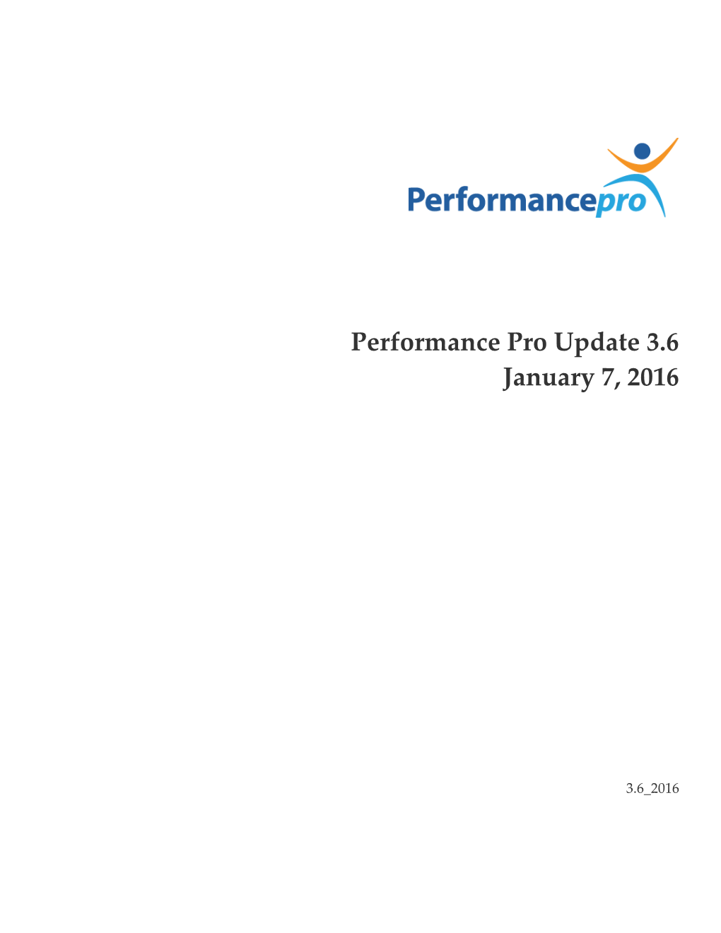 Performance Pro Update 3.6