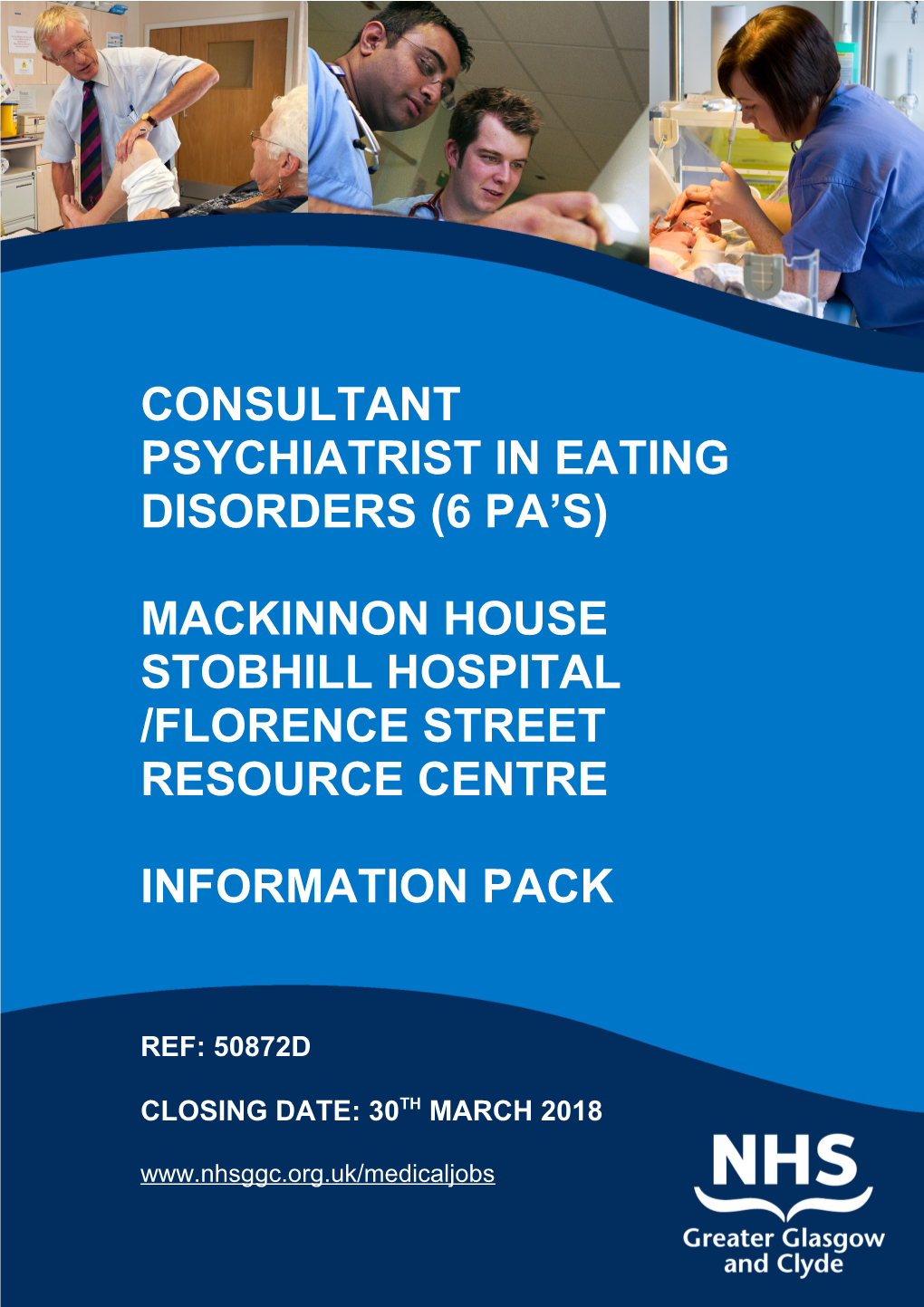Consultant Psychiatrist in Eating Disorders (6 PA S)